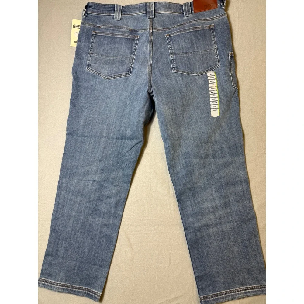 Duluth Ballroom Double Flex Men Jeans 40x30 Blue NWT Relaxed Fit Stretch 36336